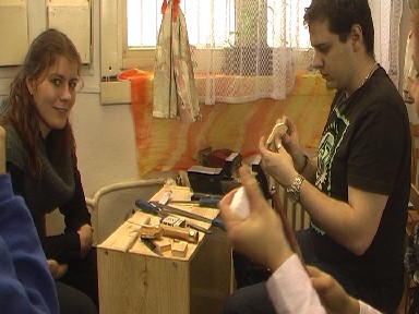 music as a sport string-kid wood-workshop